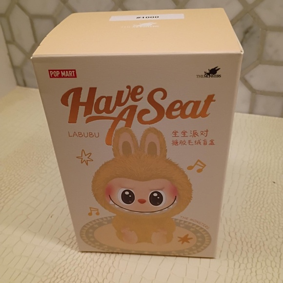 POP MART Other - 💋Have a Seat LABUBU *NEW SEALED
